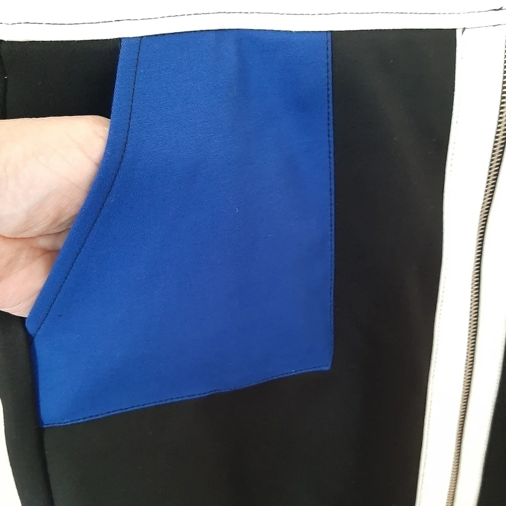 INC COLOR BLOCK SKIRT - Picture 4 of 11